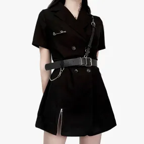 Black Aesthetic Romper