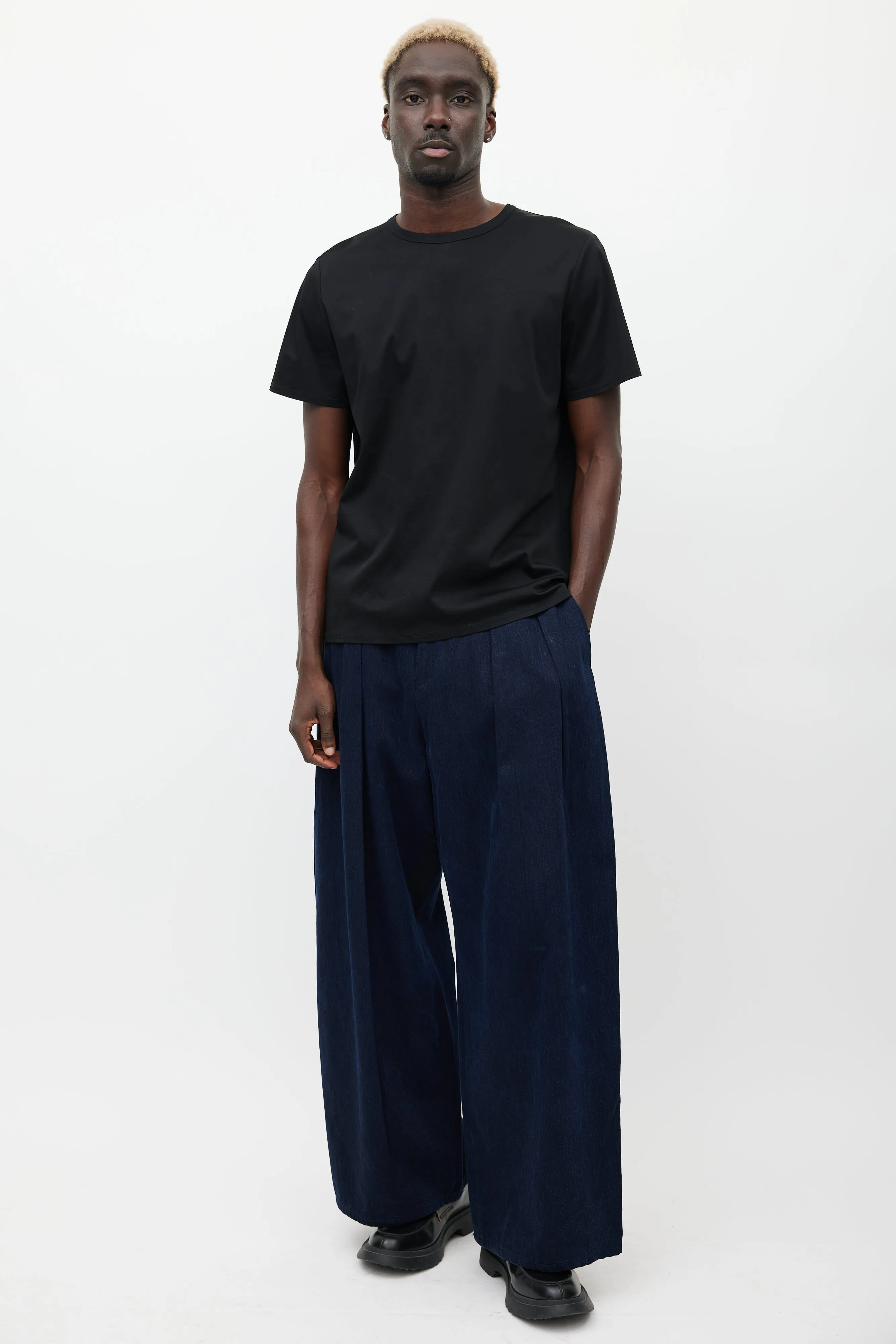 Black Boxy T-Shirt
