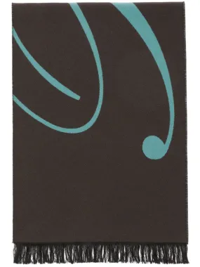 Burberry Women's Scarfs Clear Blue