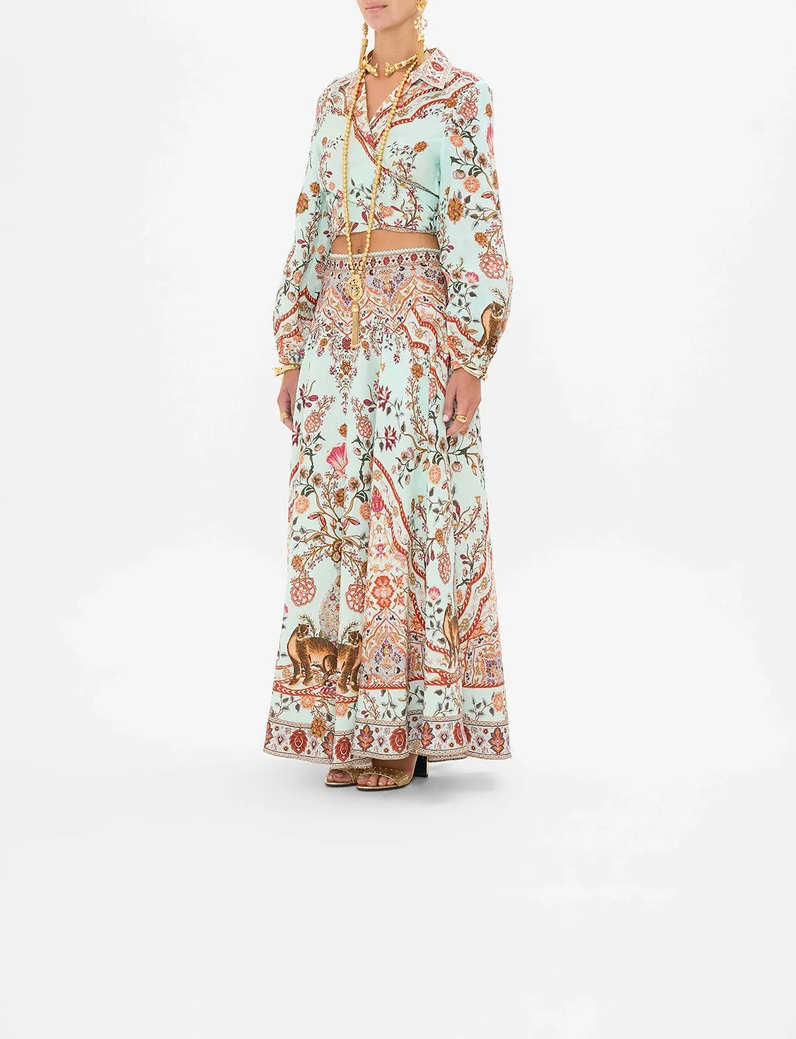 CAMILLA | WEAVING WORLDS MAXI CIRCLE SKIRT