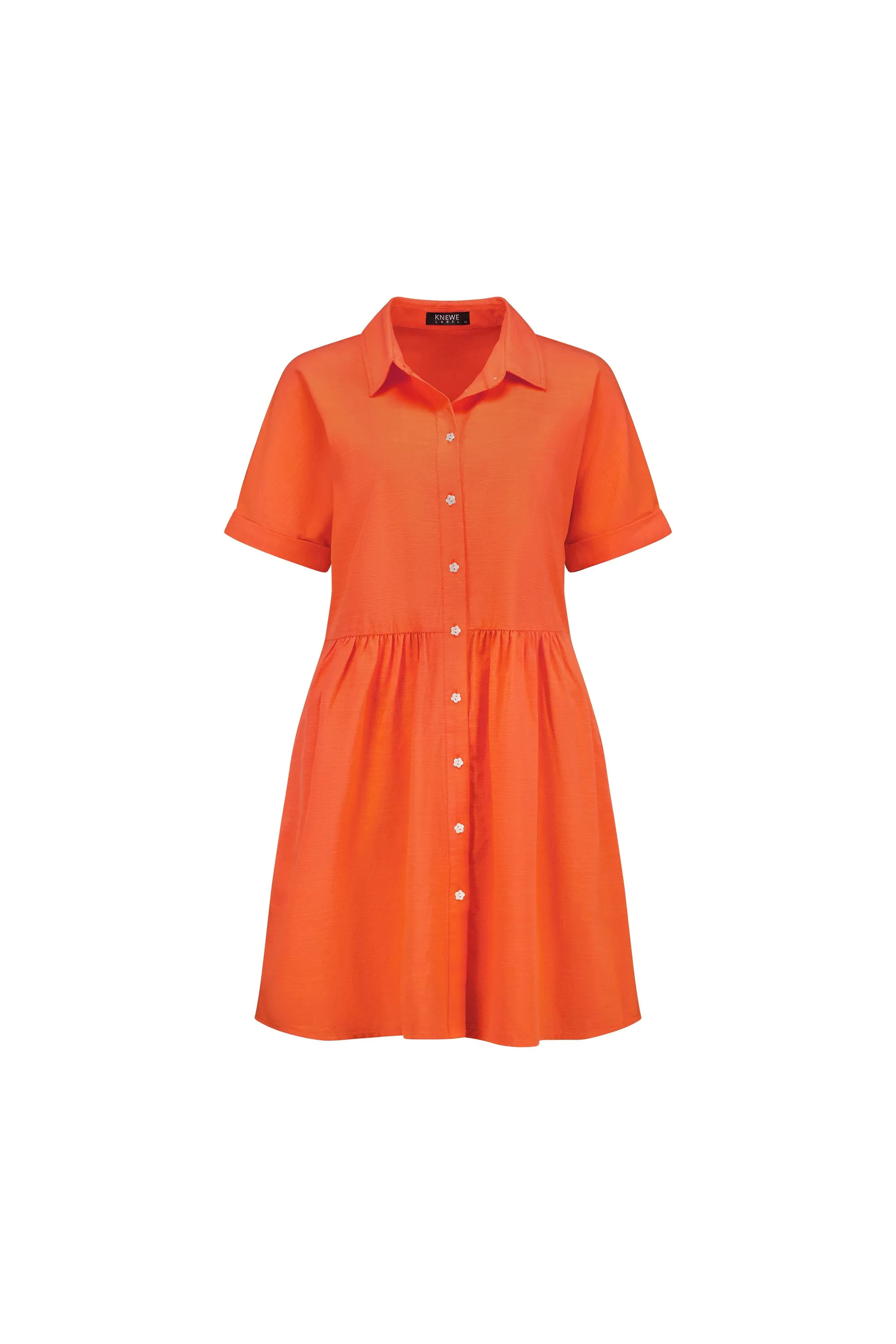 Cocoon Dress – Melon