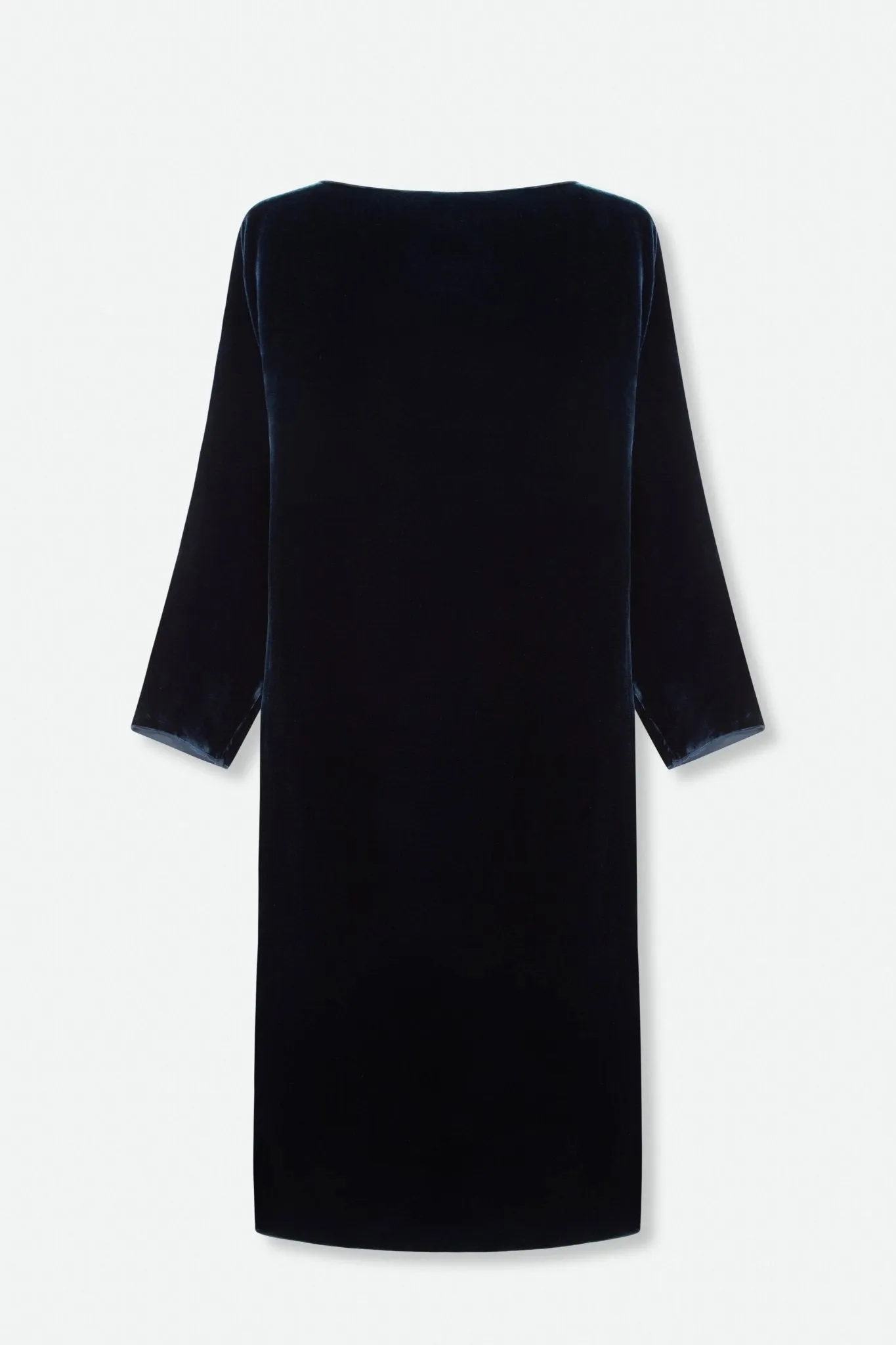 DISTRICT VELVET BOATNECK SHIFT DRESS BY SOFIE D'HOORE
