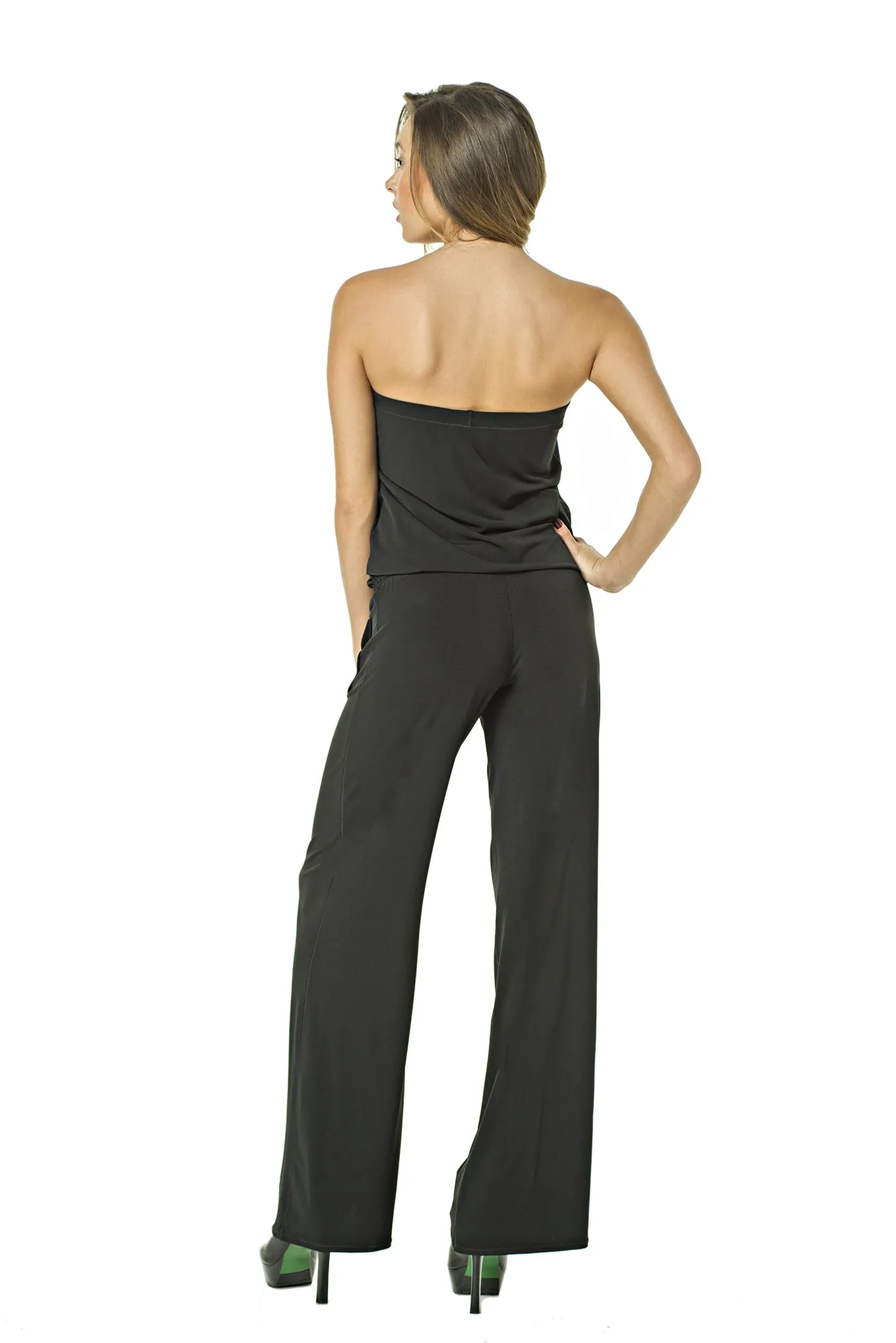 Flap Blouson Jumpsuit