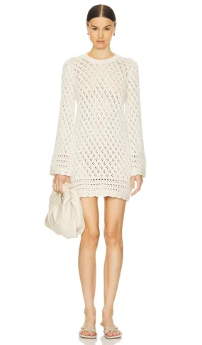 FRAME Shift Dress in Ivory
