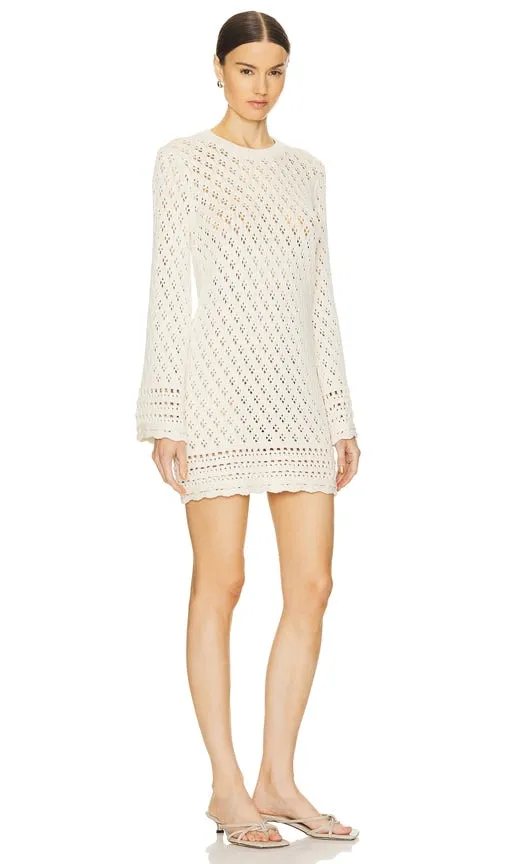 FRAME Shift Dress in Ivory