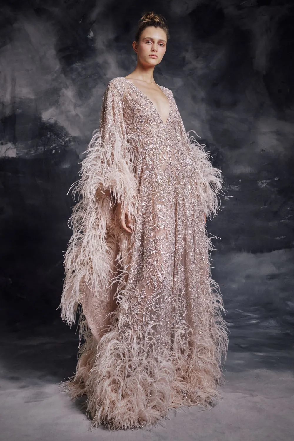 Fully Embroidered Couture Jumpsuit