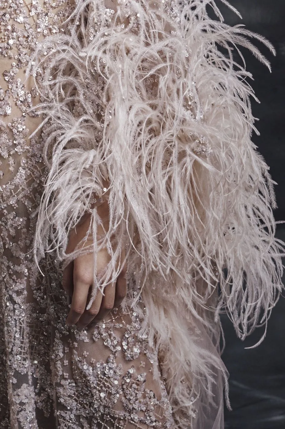 Fully Embroidered Couture Jumpsuit