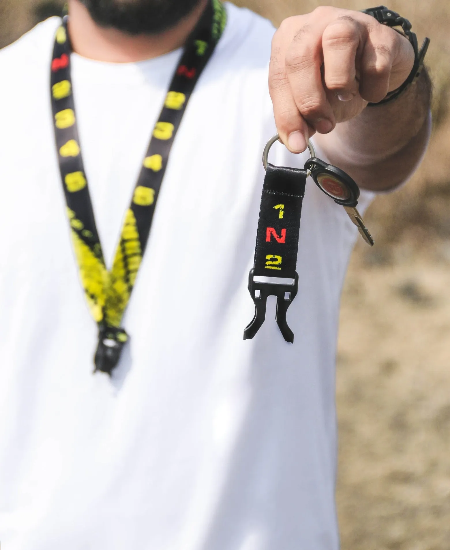 Gear Shift Lanyard Keytag