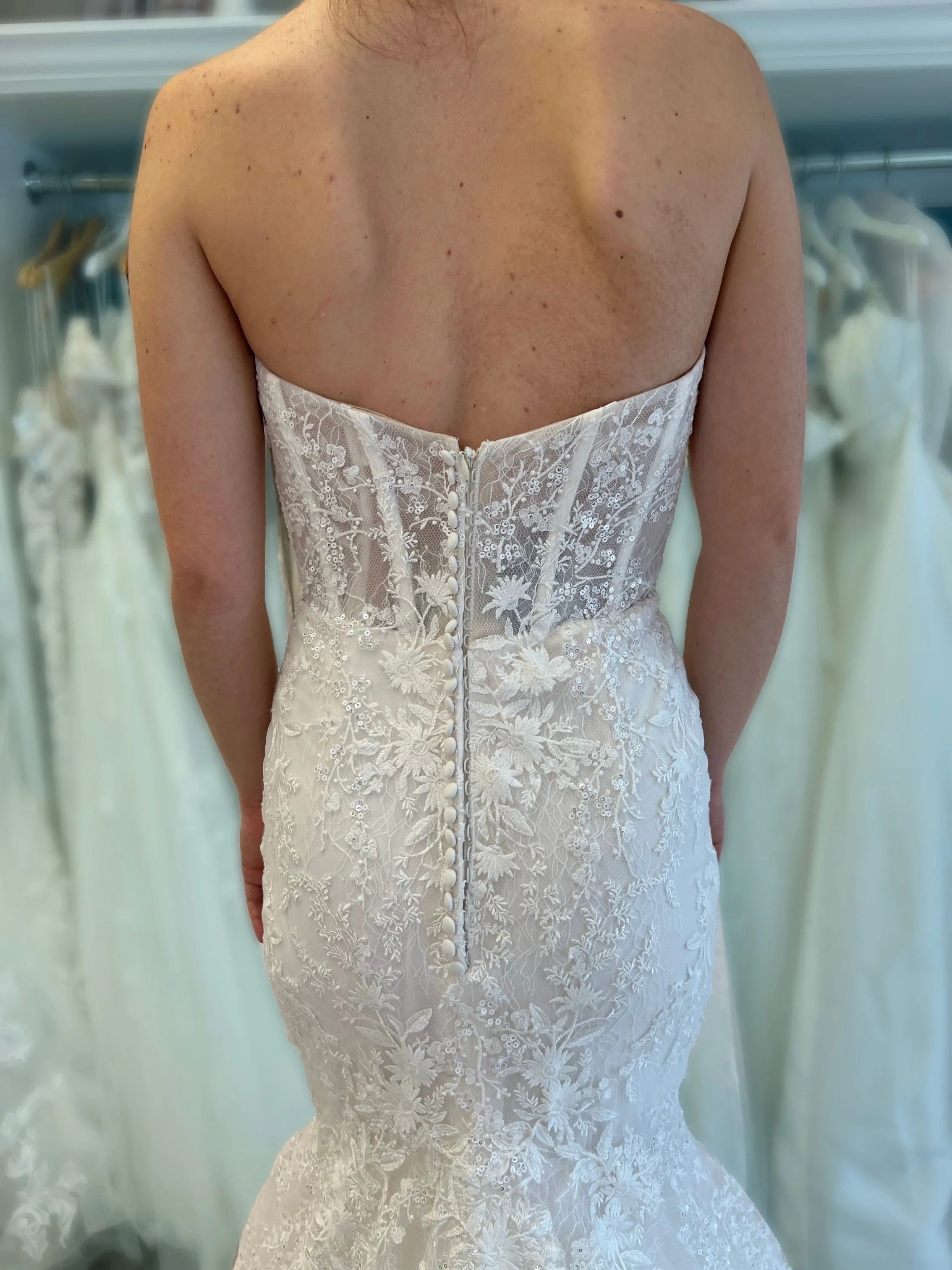 Justin Alexander 88272LND Wedding Dress Sample