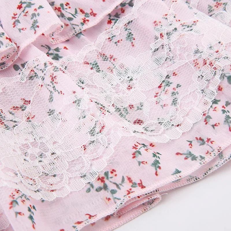 Leila Ruffle Mini Skirt