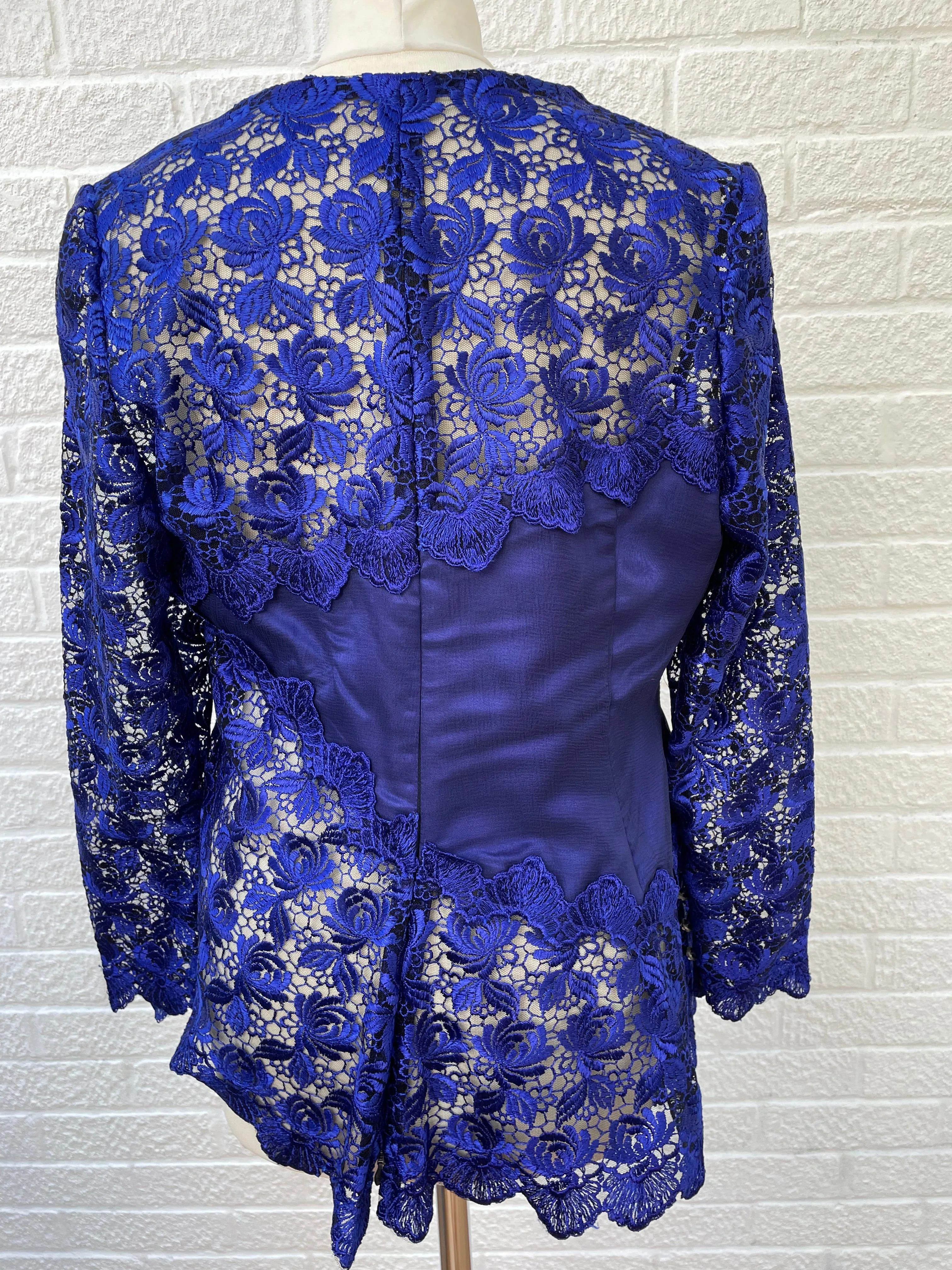 Leonard Cezair Couture Vintage Top Size 16