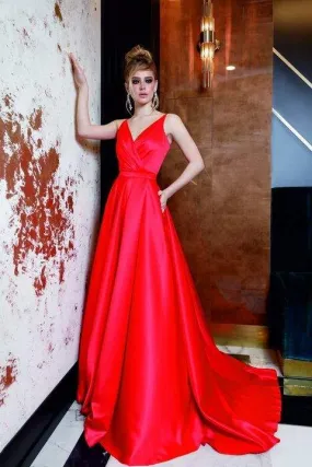 Lieb Red Evening Dress