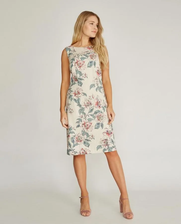 Lily Floral Print Shift Dress