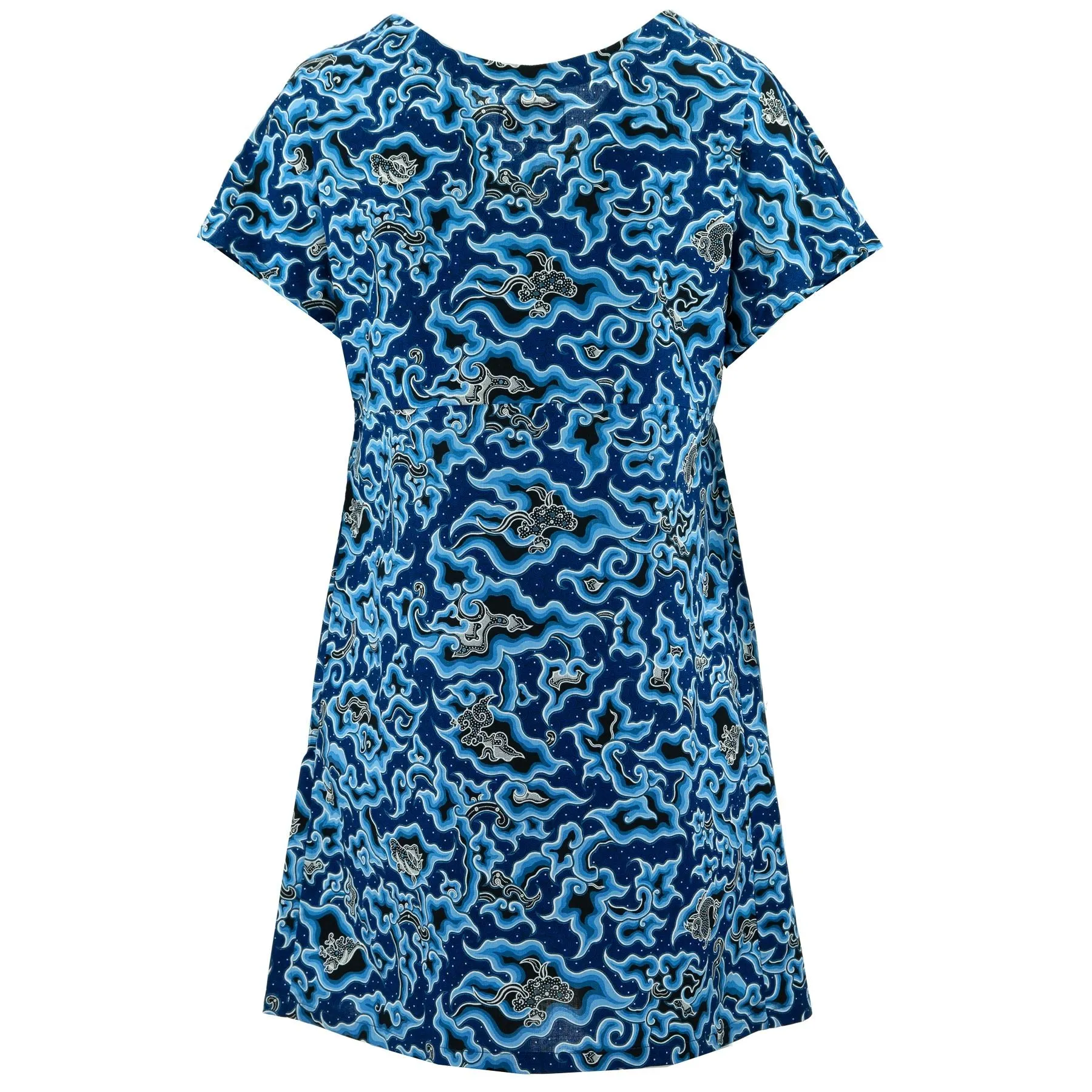 Lolo Short Shift Dress - Swirling Night