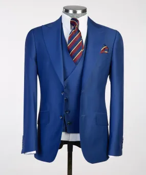 Men’s Classic 3-piece Blue Suit