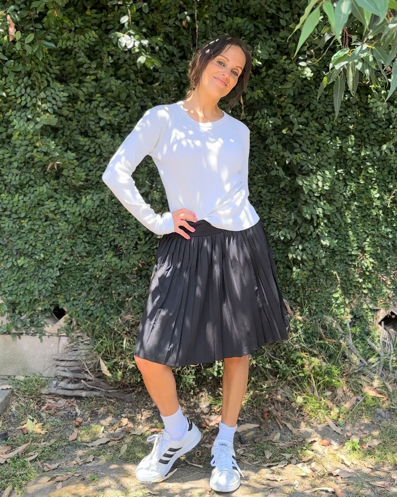 MM MINI PLEATS - BLACK