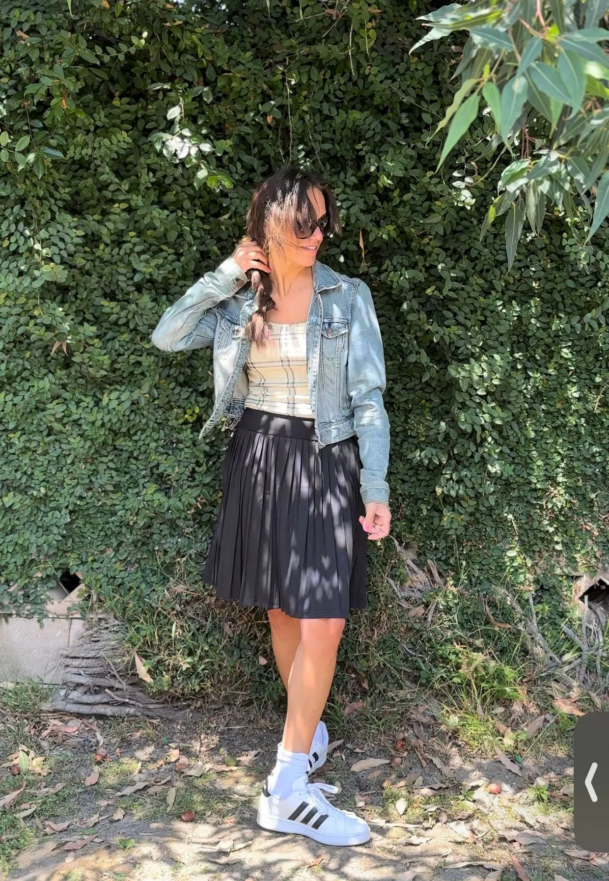 MM MINI PLEATS - BLACK