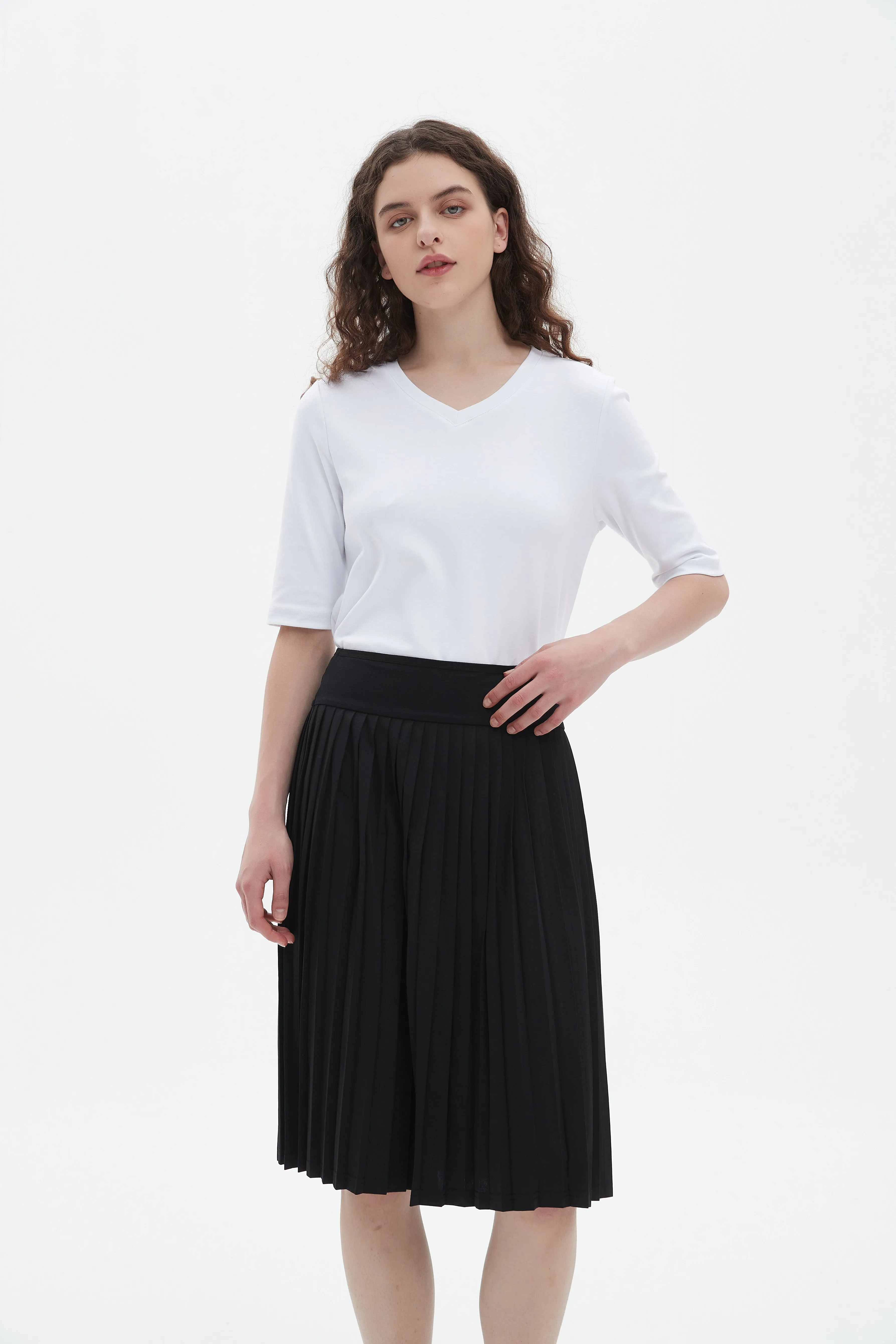 MM MINI PLEATS - BLACK