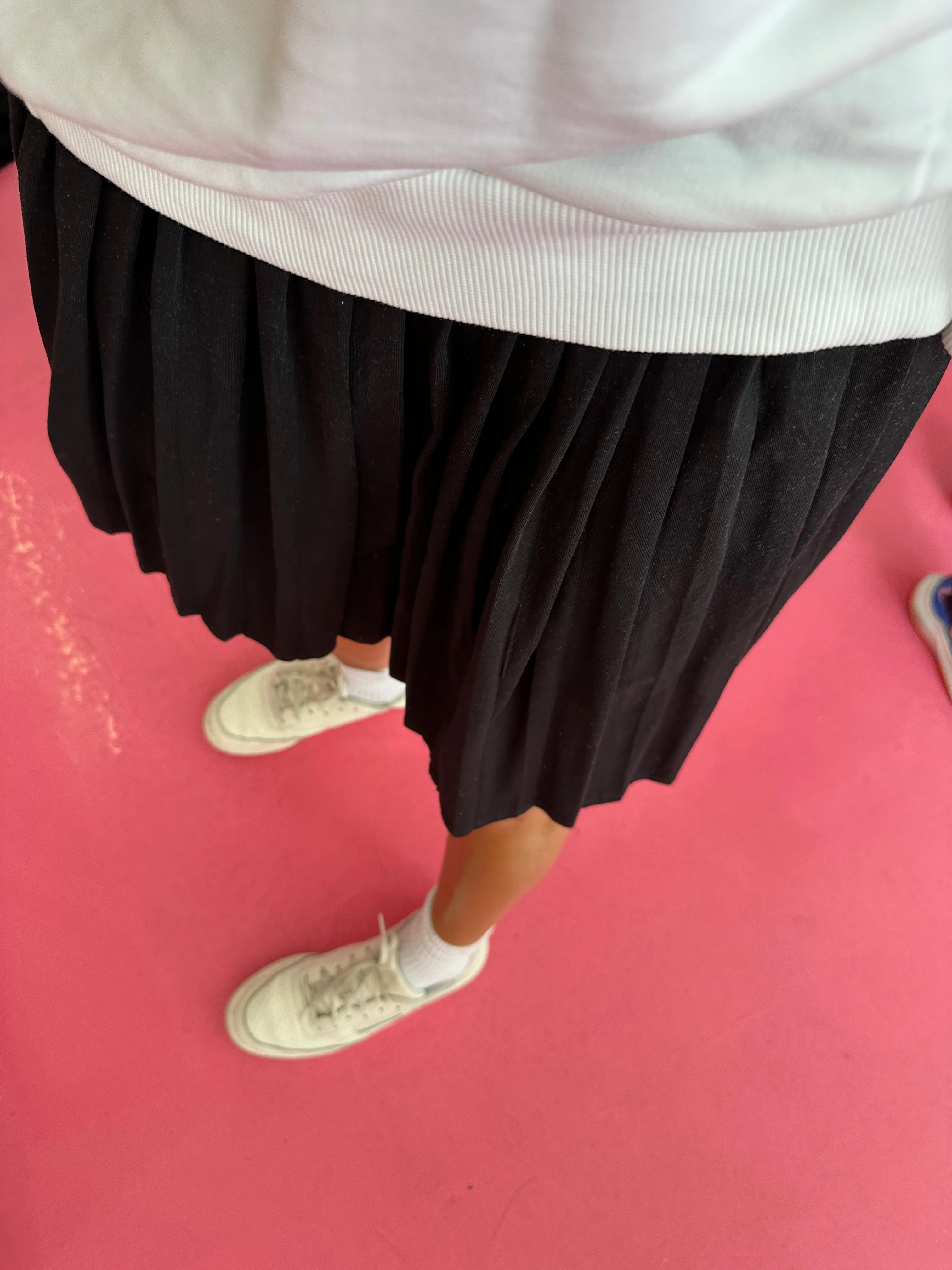 MM MINI PLEATS - BLACK
