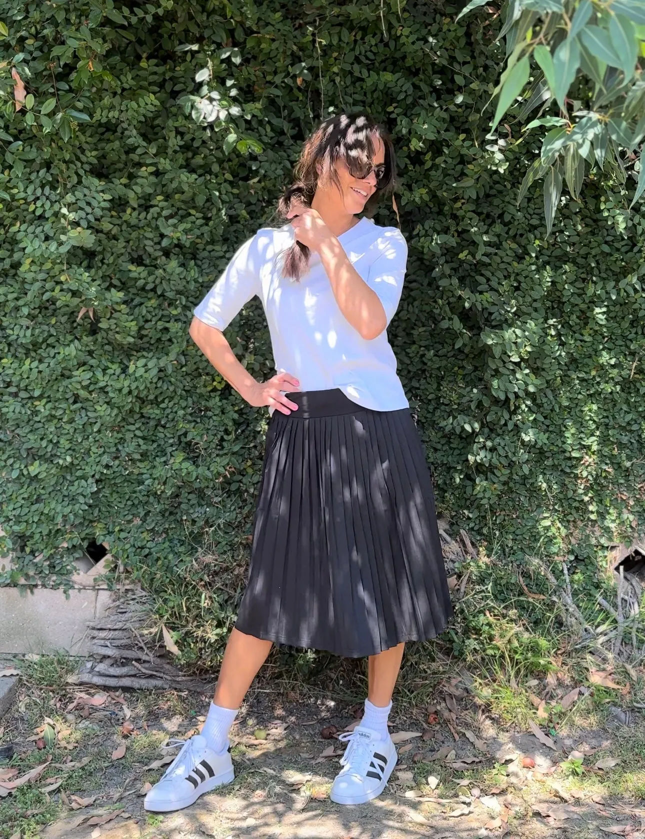 MM MINI PLEATS - BLACK