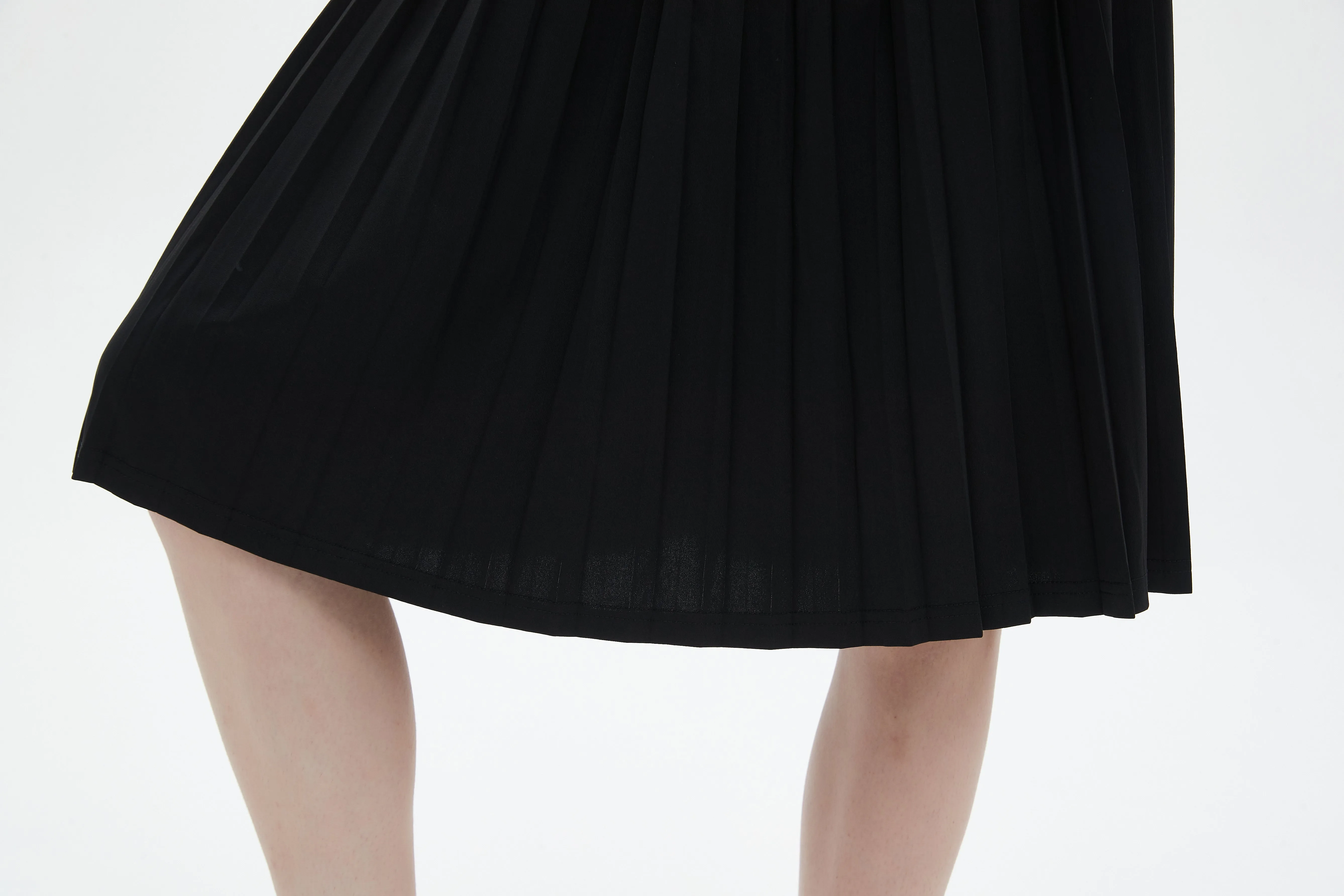 MM MINI PLEATS - BLACK