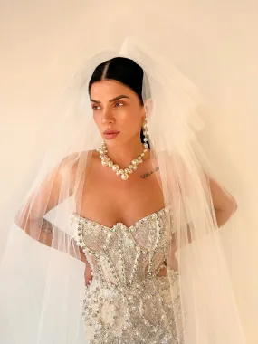 Paige Luxury White Wedding Dress