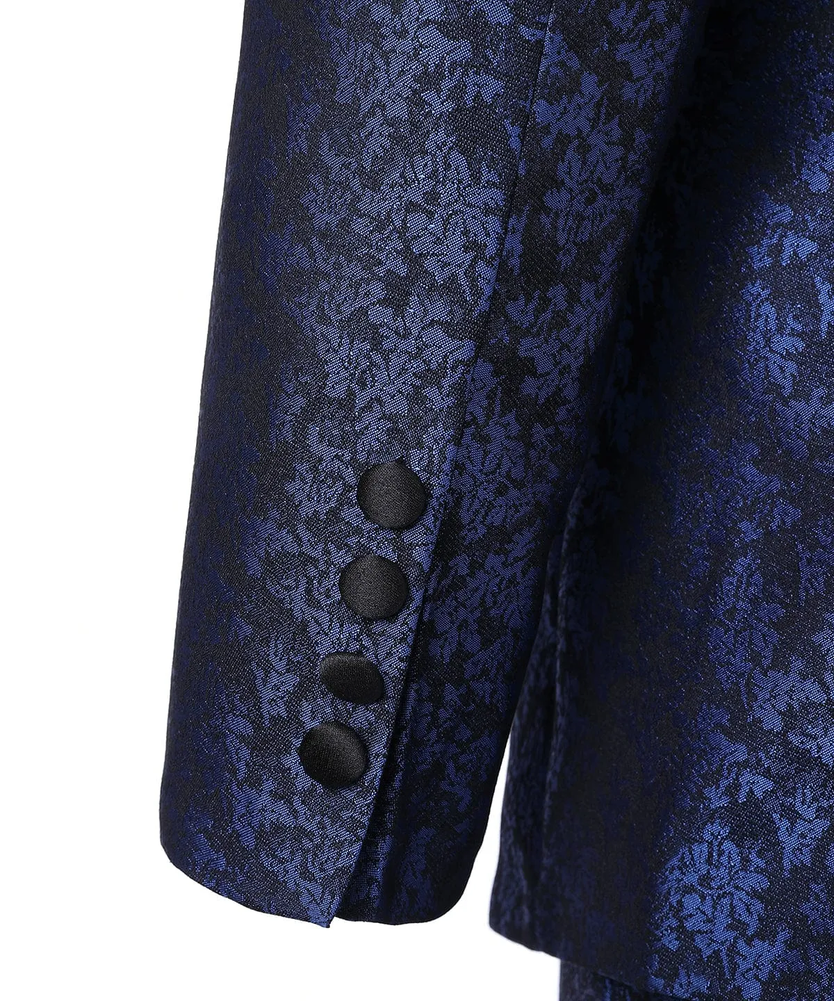 Patterned Shawl Lapel 3 Pieces Mens Suit Tuxedos (Blazer vest Pants)