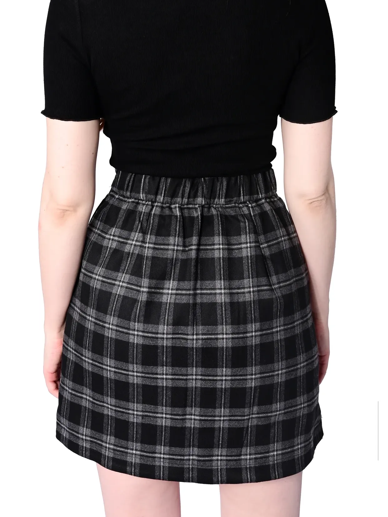 Plaid Mini Skirt FOXBLOOD