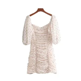 POLKA DOT TULLE DRESS
