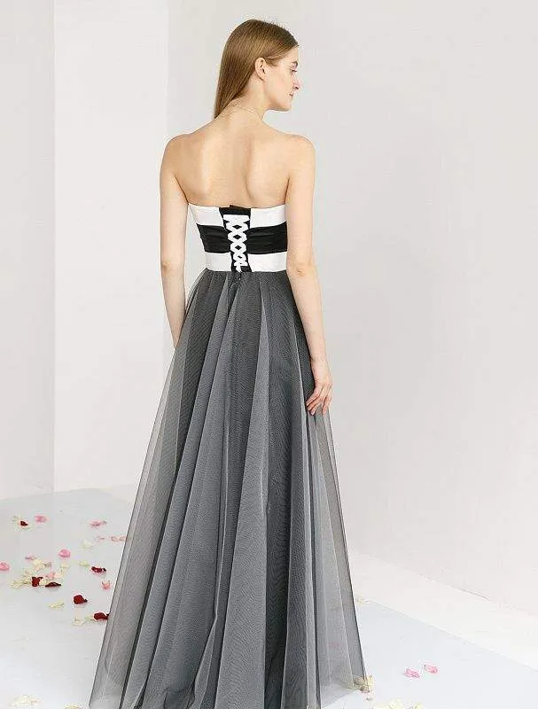 Ring Black Evening Dress