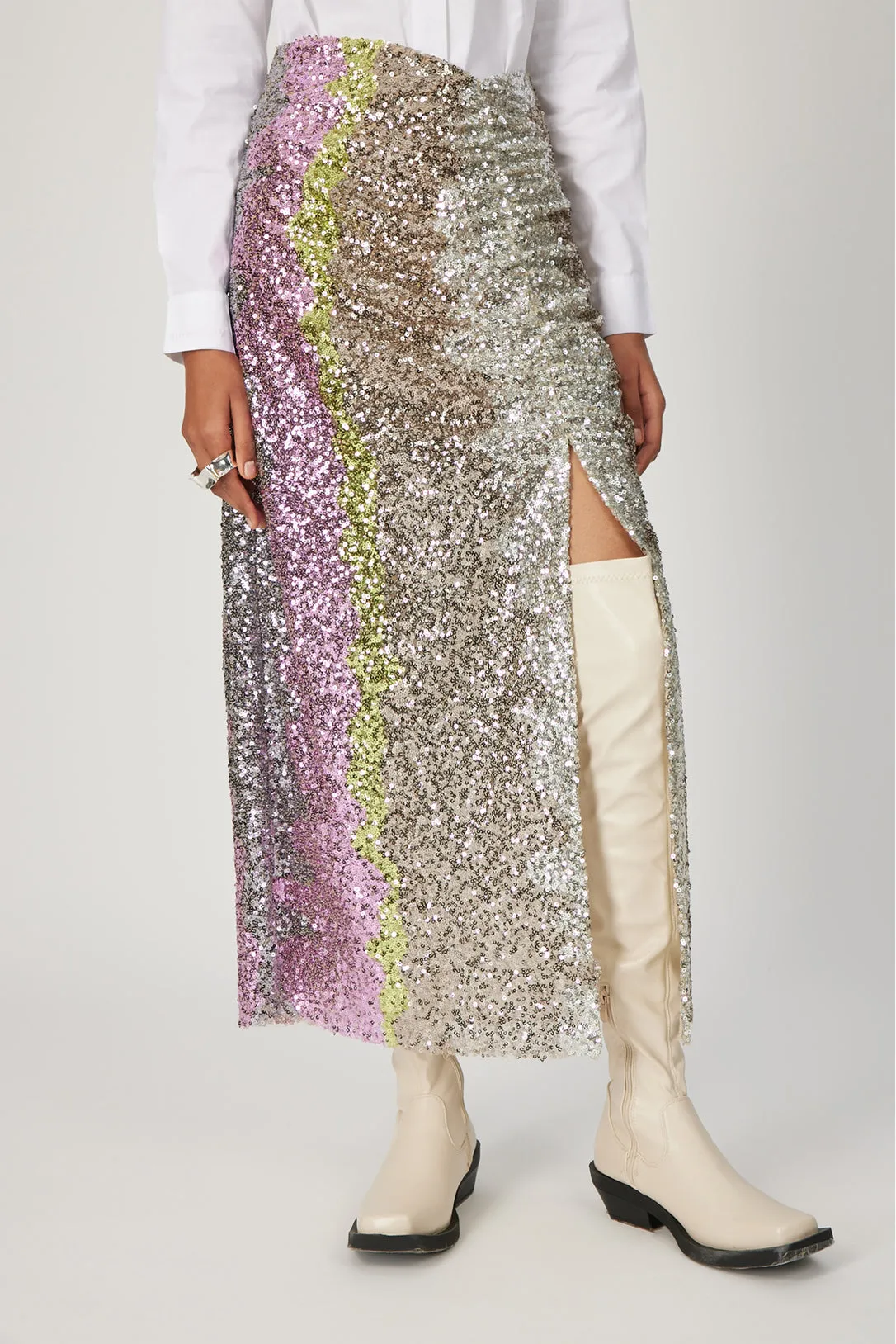sombrero midi skirt