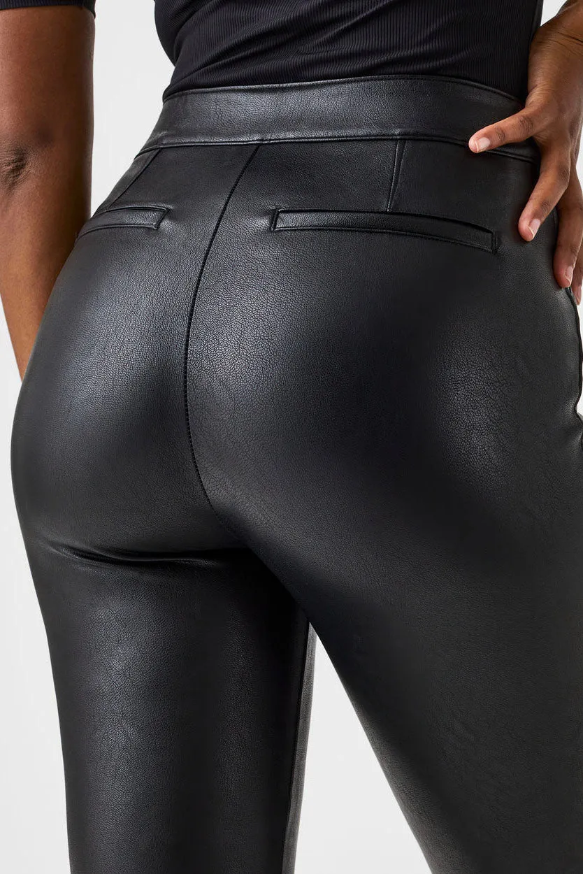 Spanx Leather Like Flare Pants