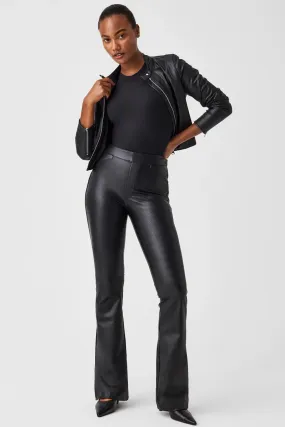 Spanx Leather Like Flare Pants