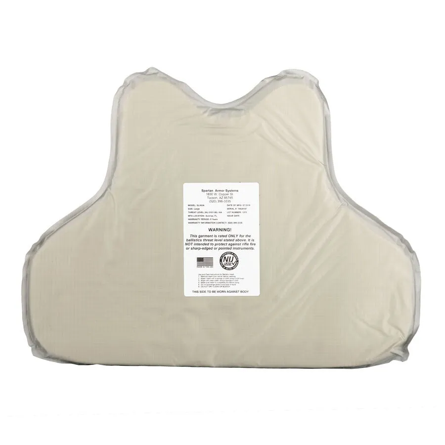 SPARTAN ARMOR SYSTEMS® CONCEALABLE IIIA CERTIFIED WRAPAROUND VEST
