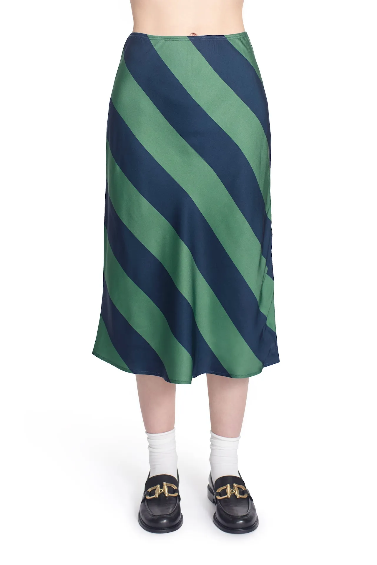 THE LAYANA SKIRT-Stripe-Eco