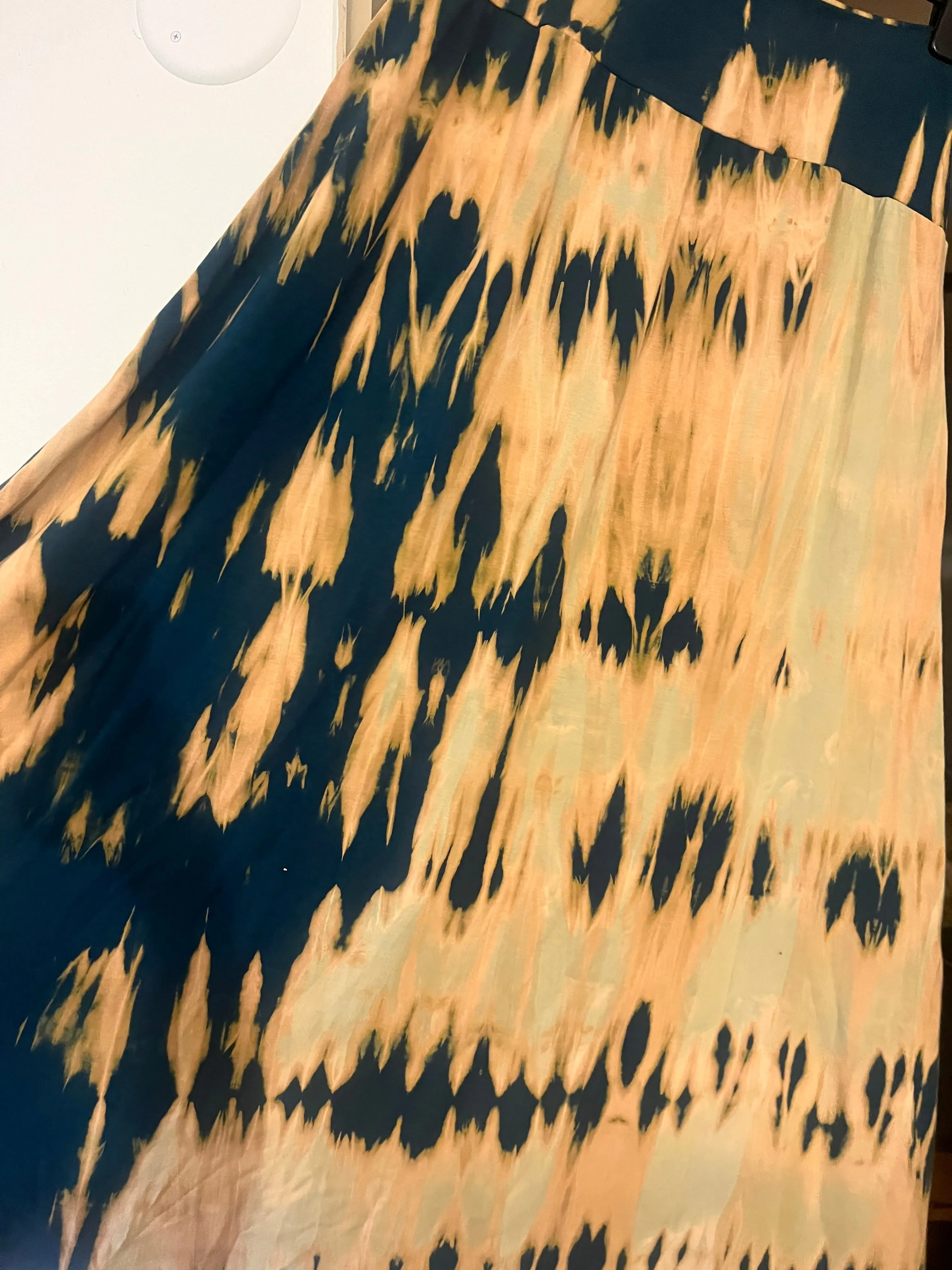 Triple Moon Skirt - shibori 30% off