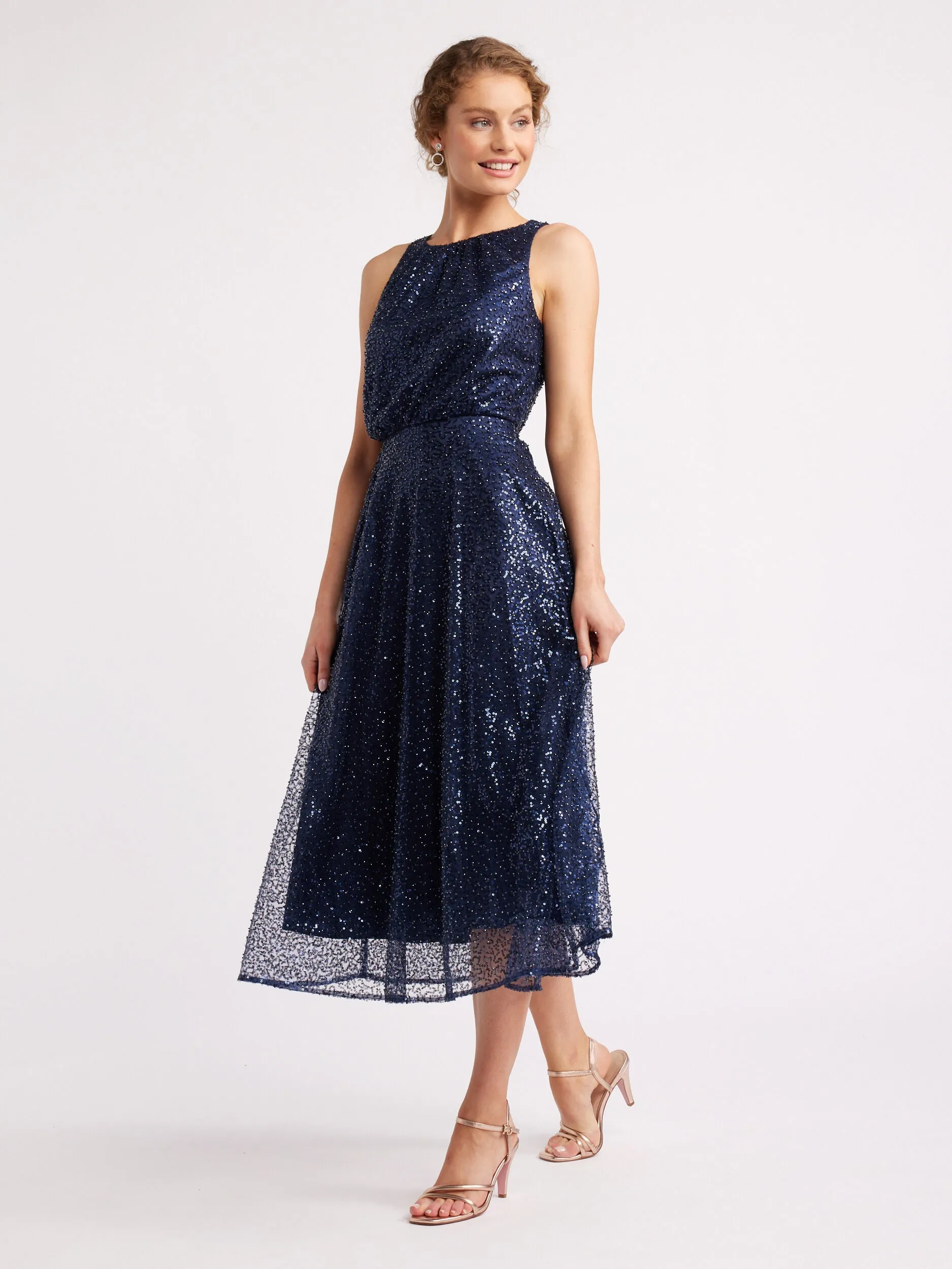 Venetian Midi Dress