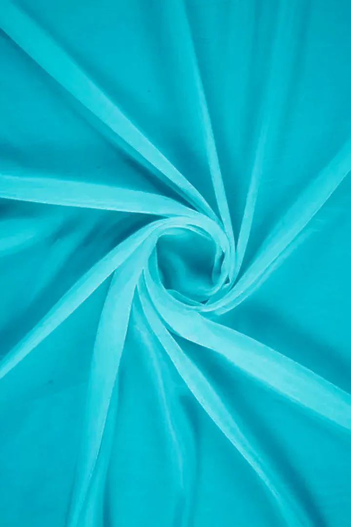 White Plain Dyeable Natural Viscose Silk Fabric