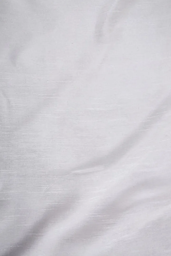 White Plain Dyeable Natural Viscose Silk Fabric