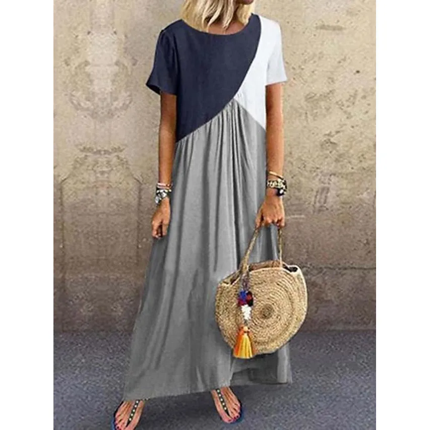 Women's Shift Dress Maxi long Dress