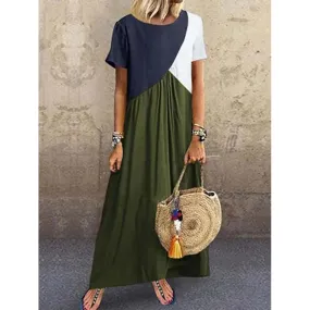 Women's Shift Dress Maxi long Dress