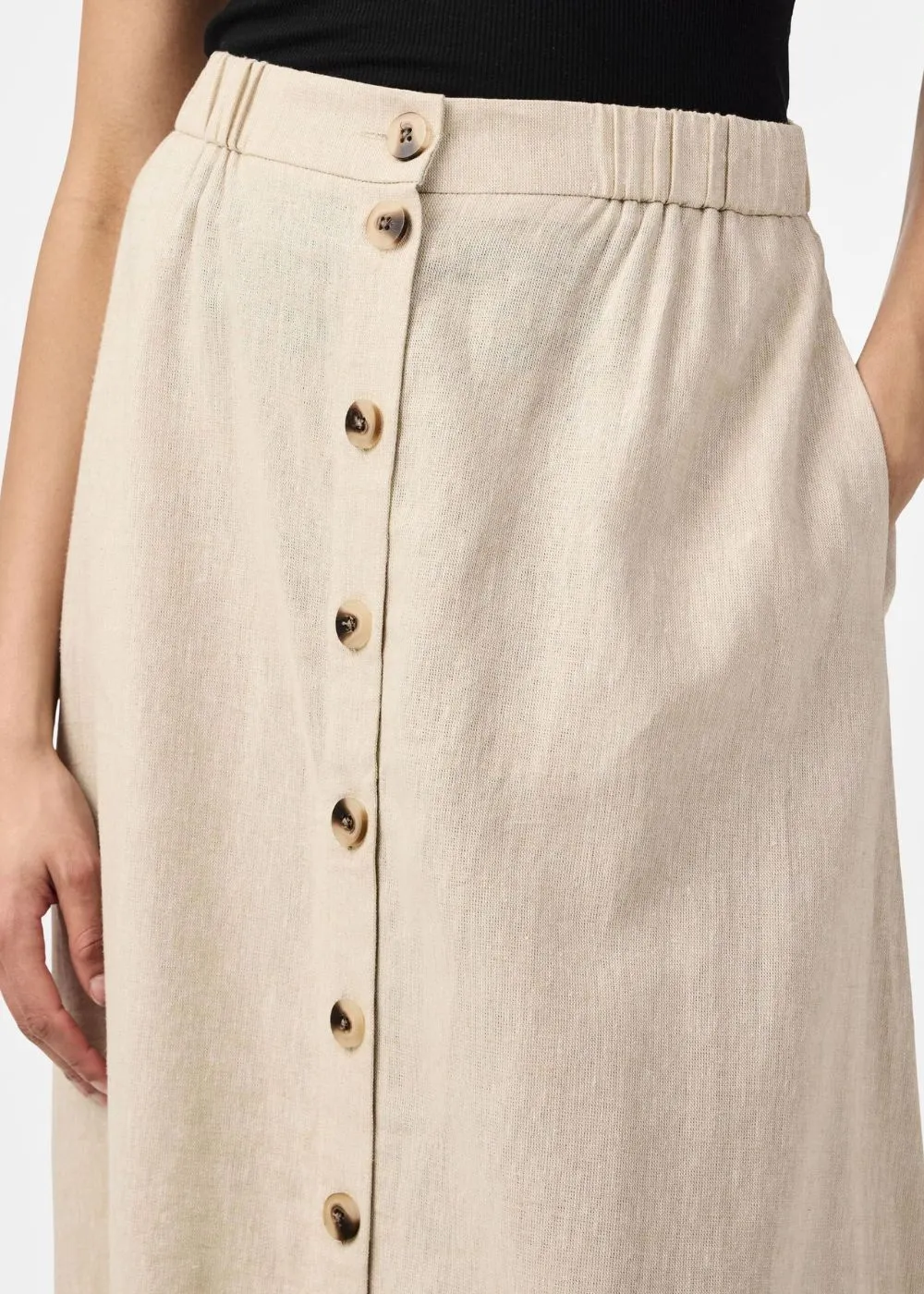 YASLINEA HW MAXI SKIRT