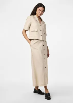 YASLINEA HW MAXI SKIRT